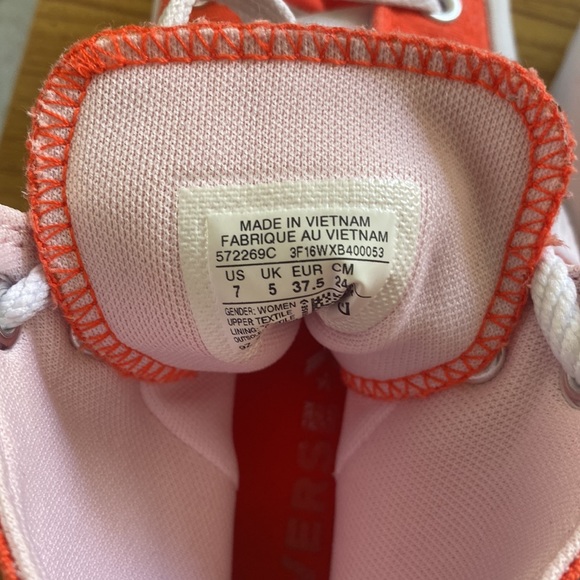 Orange lug sole Converse - Picture 4 of 5